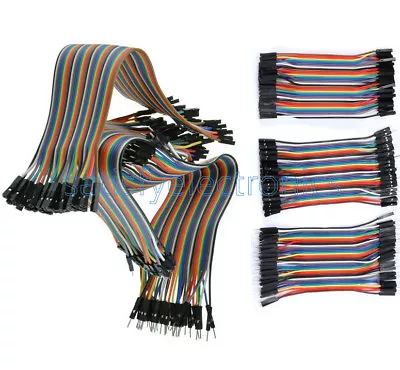 10/20CM Multi Dupont Male To Female Breadboard Jumper Wire For Arduino • $1.32