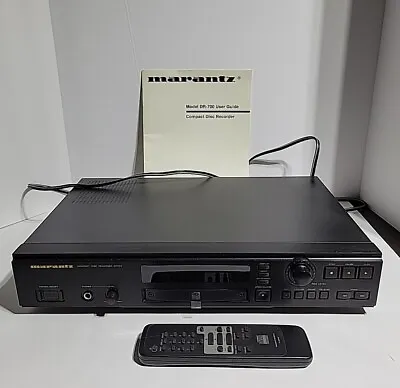 Marantz DR700 Compact Disc Recorder CD Recorder W/Manual And Remote • $129.99