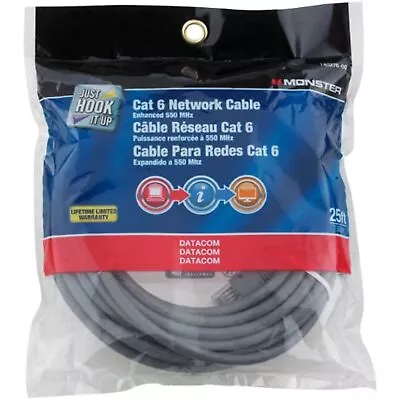 Monster Cat 6 Networking Cable Ethernet 14 Ft. • $22.50