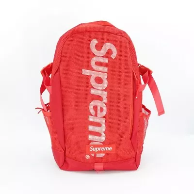 Supreme SS20 Mesh Backpack Red • $195