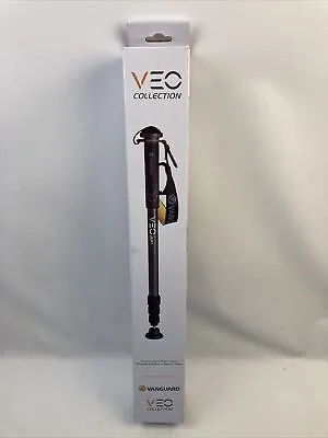 Vanguard VEO CM-264 Carbon Fiber Monopod W/ Wrist Strap & Carabiner New NIB • $99.74