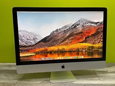 Apple IMac 27  - 3.1GHz Quad Core I5 - 8GB RAM - 1TB - 6970M 1GB  - MacOS 10.13 • $249.95