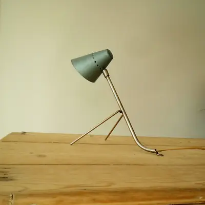 Mid Century Tripod Lamp Stilnovo 60s Desk Lamp 50s Table Lamp Night Light Boris • £243.85
