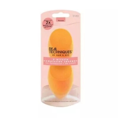 REAL TECHNIQUES Miracle Complexion Makeup Sponge For Full Cover Foundation • £5.99