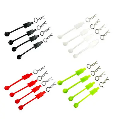 4pcs RC Car Body Clips Shell Retainers For 1/10 Scale Granite RC Rock Crawler • £5.93