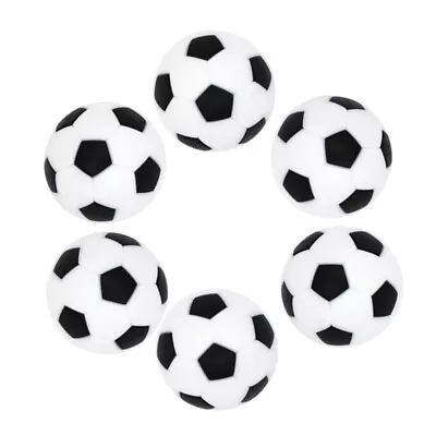 6pcs Mini Foosball Table Soccer 32mm Kicker Ball Spare Balls Kickerballs Sport • $17.23