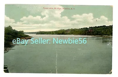 Millerton NY - FORGE LAKE ON MOUNT RIGA - Postcard MT/Dutchess County • $10