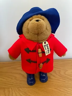 Augusta Du Bay Paddington Bear Plush Toy Collectable 2005 11 Inch Blue Boots/Hat • £14.99