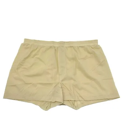 Rare Vintage JOCKEY Nylon Boxer Shorts. Large . Nude Ivory • $14.99