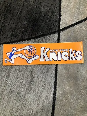 Vintage New York Knicks Bumper Stickers • $10