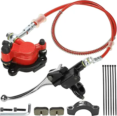 Upgraded Mini Bike Hydraulic Disc Brake Caliper Assembly Kit For Baja Doodle Bug • $47.56