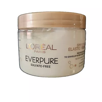 Loreal Paris Everpure Sulfate-Free Simply Clean Elastic Fiber Masque • 12 Oz New • $11.79