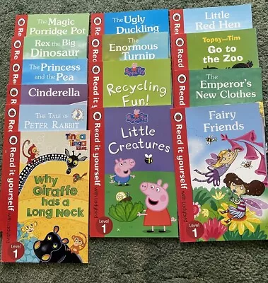 14 Read It Yourself With Ladybird Level 1 Books • £10