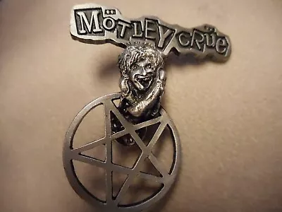  Fantastic Motley Crue Pin Very Cool Old  Wow • $9.95