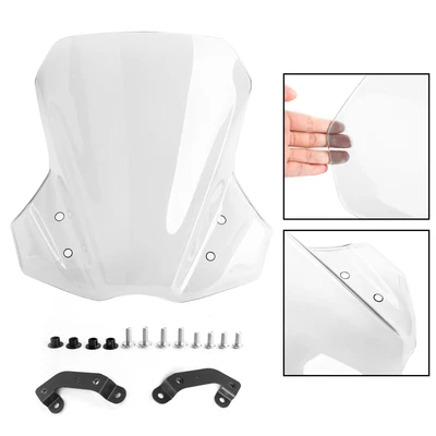 $77.99 • Buy ABS Motorcycle Windshield WindScreen Fit For Suzuki DL650 V-STROM 2017-2021 CLE