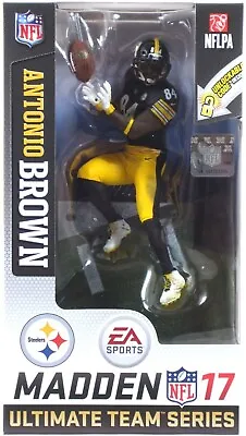 McFarlane EA Sports Madden NFL 17 Ultimate Team Series 3 ANTONIO BROWN 6  Figure • $19.99