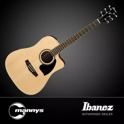 Ibanez PF15ECE Performance Acoustic Guitar W/ Cutaway & Pickup (Natural High Glo • $469