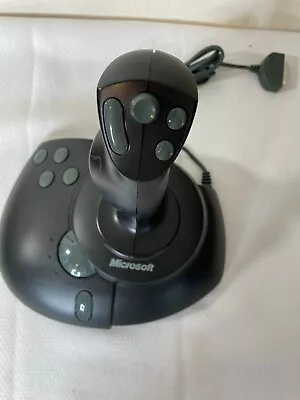 Vtg Microsoft Sidewinder Precision Pro PC Joystick Game Pad Controller X03-57540 • $14.21