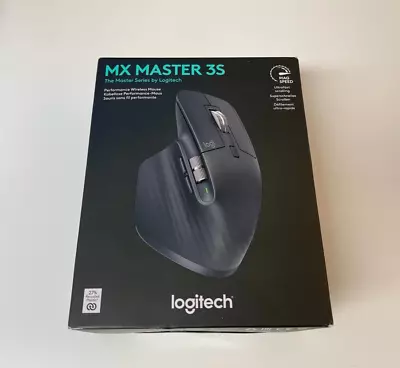 Logitech MX Master 3S Wireless Mouse - Graphite • £27