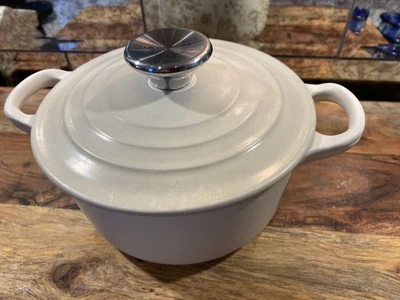 £59.95 • Buy Le Creuset Cast Iron 16cm Casserole Almond