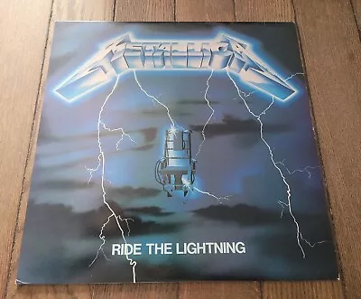 Metallica - Ride The Lightning + Inner - A1/b1  Mpo  Made In France - Vg++ • £5.50