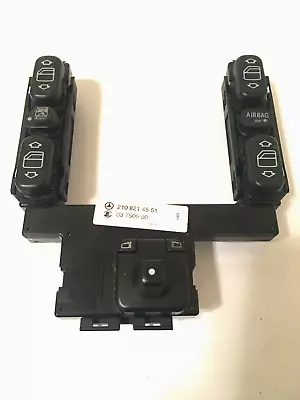 98-02 Mercedes W210 E500 Master Window Switch  2108214551 • $89