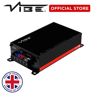 £89.99 • Buy Car Amplifier 800 Watts Power Compact Car Van Amplifier POWERBOX400.1M-V7 VIBE