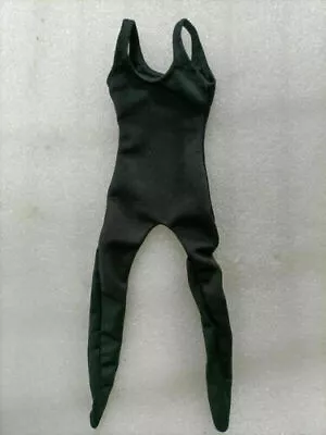 1:6 Male Black Tank Top Tight Jumpsuit Anti-staining Clothes For 12  Figure • $33.37