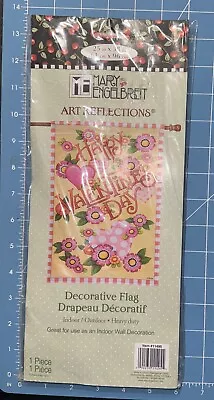 2009 Mary Engelbreit Happy Valentine’s Day Flag New In Package • $24.99