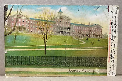 Connecticut School For Boys Meriden CT 1906 Antique Postcard • $8.80