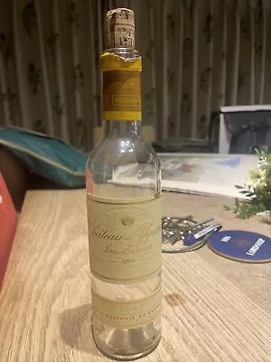 Chateau D’YQUEM SAUTERNS 1997 EXTREMELY RARE EMPTY BOTTLE • £45