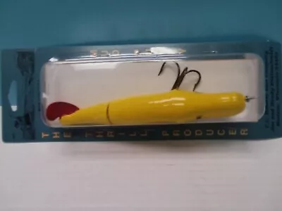 C.C. Roberts - Mud Puppy Model 101 Fishing Lure - Yellow - Pike / Musky NOC • $19.95