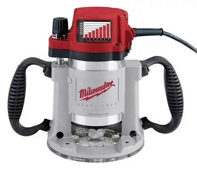 Milwaukee 3-1/2 Max Hp Fixed-Base Production Router • $399