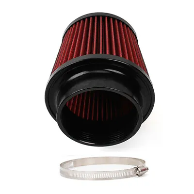 4 Inch Universal Round Cone Mushroom Head Air Intake Filter & Clamp New • $18.47