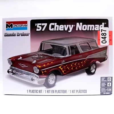 '57 Chevy Nomad Classic Cruiser 1:24 Model Car Kit By Monogram • $30