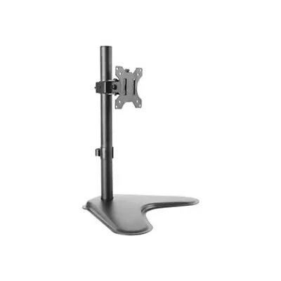 Freestanding Single Monitor Mount Stand - Adjustable Desk Display Holder • $27.99