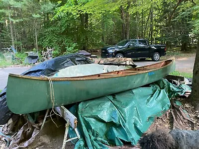 $2500 • Buy Vintage Old Towne Canadianne Canoe Fiberglass Great Condition