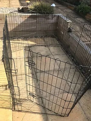 £5 • Buy Pet Dog Pen Puppy Cat Rabbit Foldable Playpen Indoor/outdoor Enclosure Run Cage