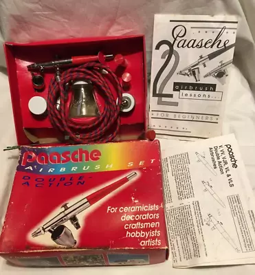 Vintage Paasche VL Double Action Airbrush Set (VL-SET) • $19.99