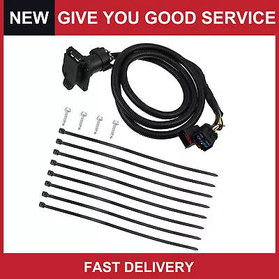 Packof1 For Dodge 7-Foot Trailer Wiring Harness Extension Connector Vehicle-Side • $40.55