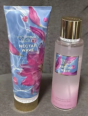 Victoria's Secret Nectar Wave Body Mist& Lotion (set Of 2)   • $39.99