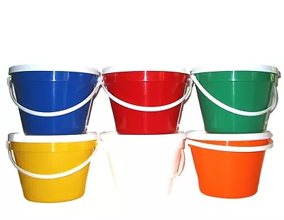 1 Gallon (128 Ounce) Bucket & Lid Mfg In USA Non Toxic Choice Of Color Air Tight • $17.65