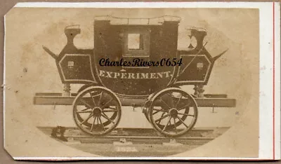 CDV FIRST STEAM RAILWAY CARRIAGE STOCKTON & DARLINGTON 1825 (see Desc) #B407 • £63.50