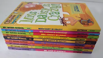Lot Of 10 My Weird School Books By Dan Gutman Pictures By Jim Paillot • $17.95
