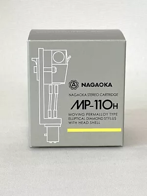 NAGAOKA MP-110H MM Cartridge & Headshell New From Japan • $150.61