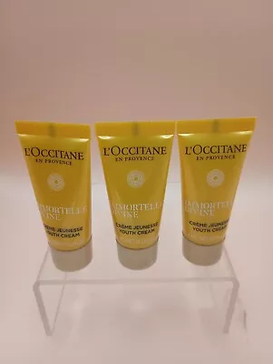 3x L'Occitane Immortelle Divine Youth Cream 4ml/0.14oz EACH - Travel Size • $18.99