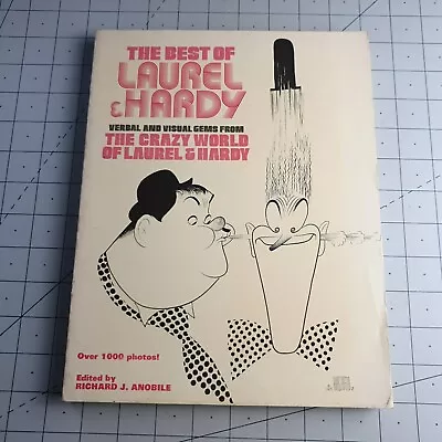 The Best Of Laurel & Hardy Richard Anobile 1975 Paperback Book • £20