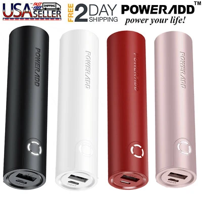 $12.99 • Buy Mini Portable Power Bank 5000mAh LED USB External Battery Charger For Cell Phone