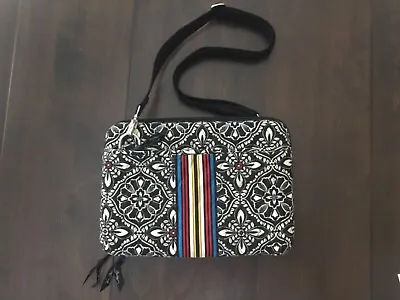 Vera Bradley Barcelona Pattern Mini Laptop Case Bag Hardshell Crossbody Strap • $34.77