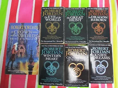 Robert Jordan Wheel Of Time Books # 123791011 • $89.50